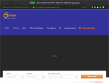 Tablet Screenshot of hotelguadairaresort.com